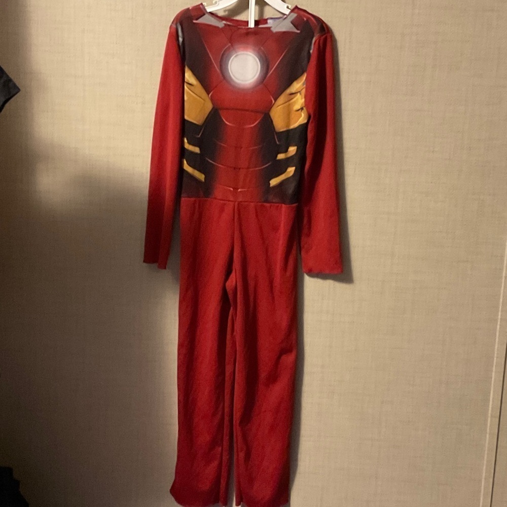 Avenger Red and Gold Superhero Costume for Kids
